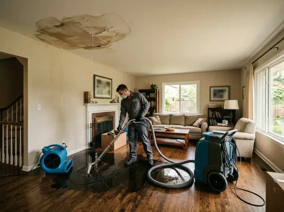 attic-pipe-burst-ceiling-drip-008 — frequently asked questions, Water Damage Restoration & Carpet Care in The Meadows, FL